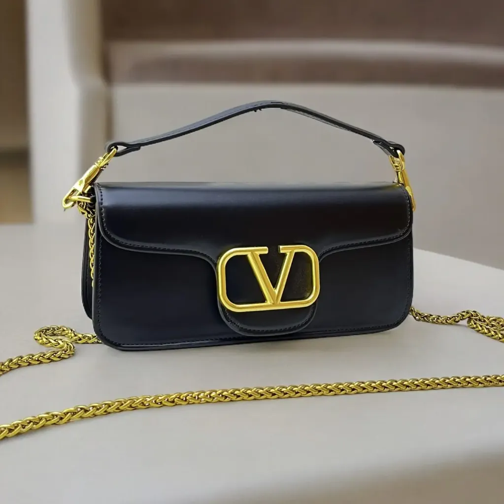 Valentino Loco Shoulder Bag With Box (Black)