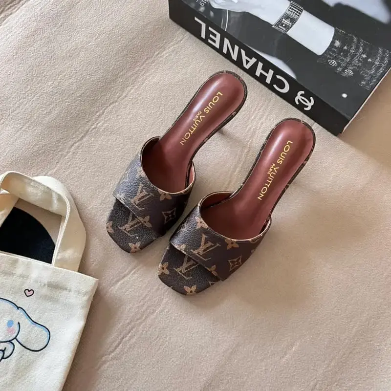 Louis Vuitton Coffee Pump Heel For Women (40)