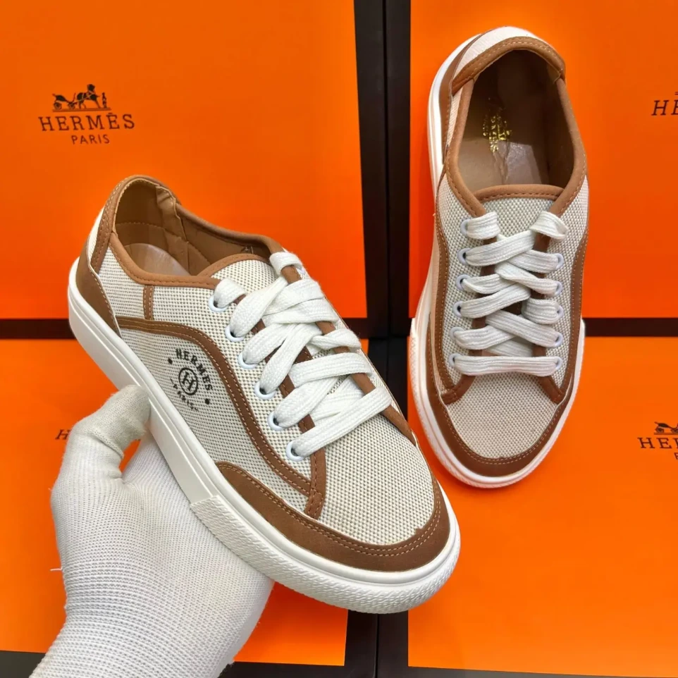 Hermes Brown Get Sneaker (40)