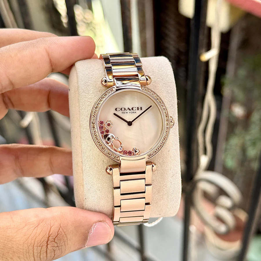 Coach Luxury Women’s Quartz Watch – Cary Model (1)