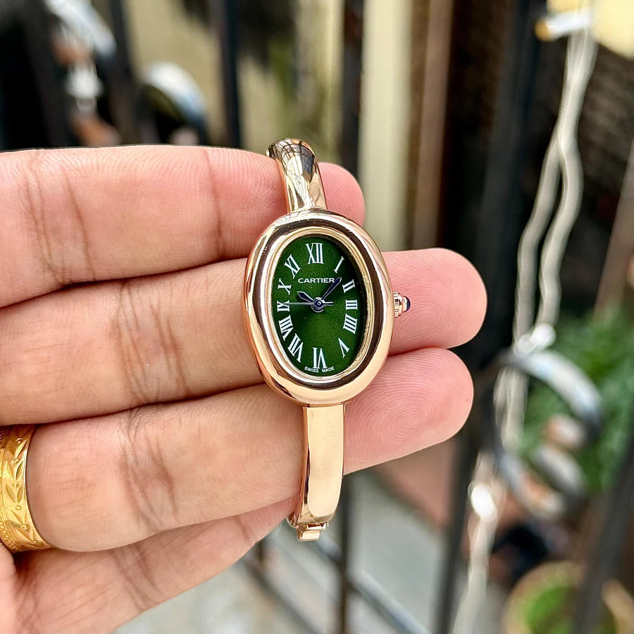 CARTIER BAIGNOIRE TIMELESS OVAL ELEGANCE WOMEN WATCH (1)