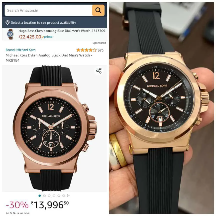 Michael Kors premium quality Men's watch (1)