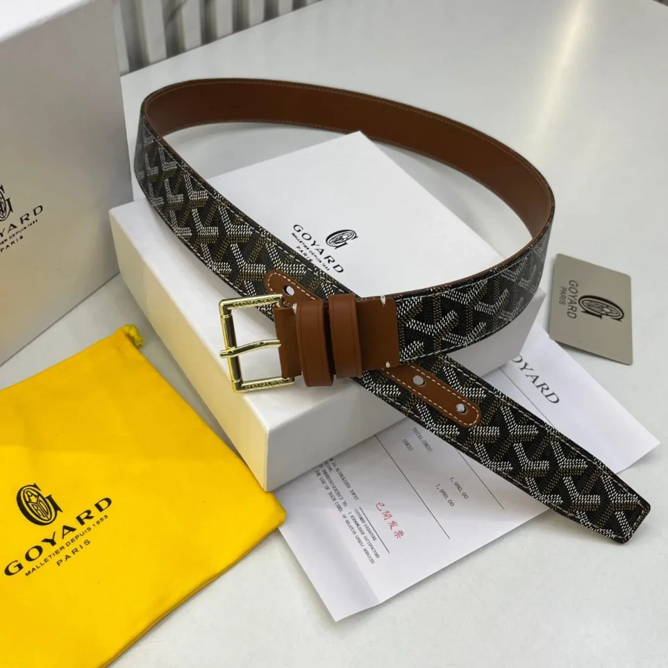 Goyard Signature Unisex Belt