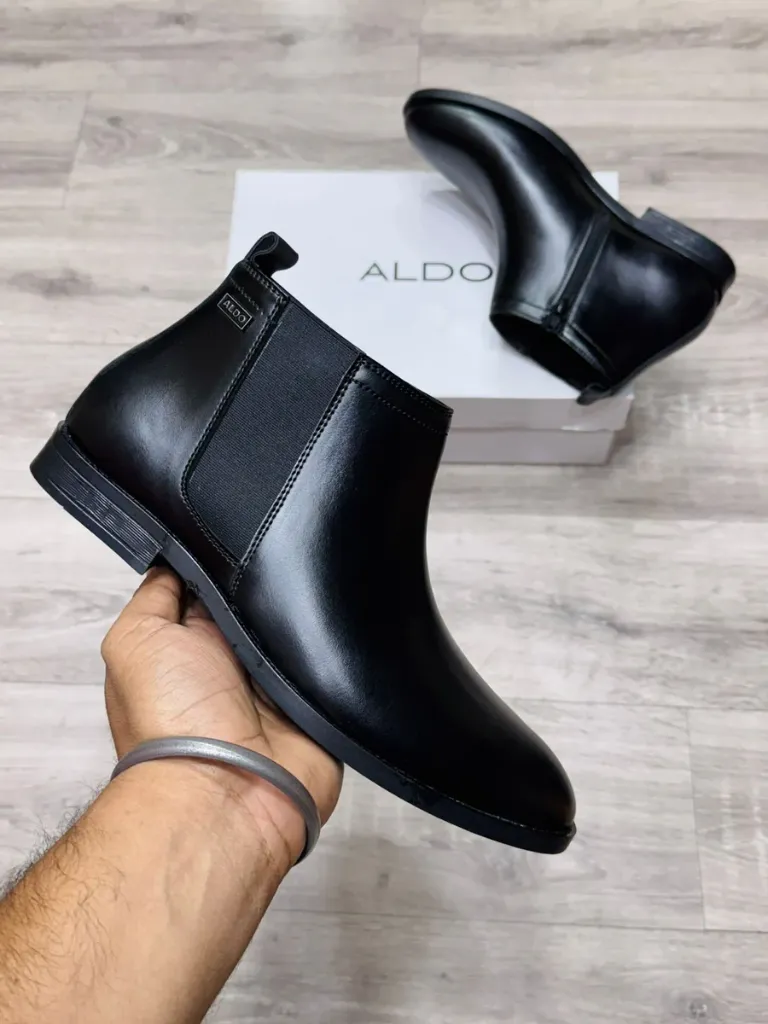 ALDO zip chelsea boots