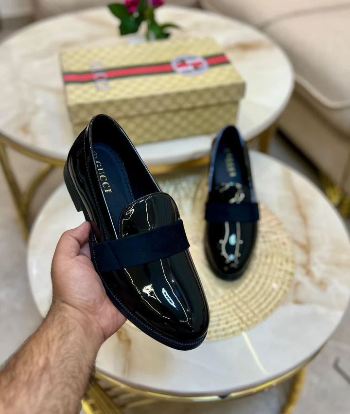 Gucci  Loafers | Patent Wrinkle-Free Design (7)