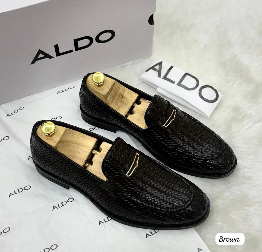 Aldo  Loafers | Sleek & Durable Design (7, Black)