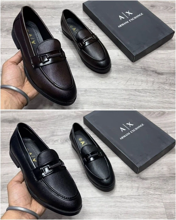 Armani loafers (Black, 7)
