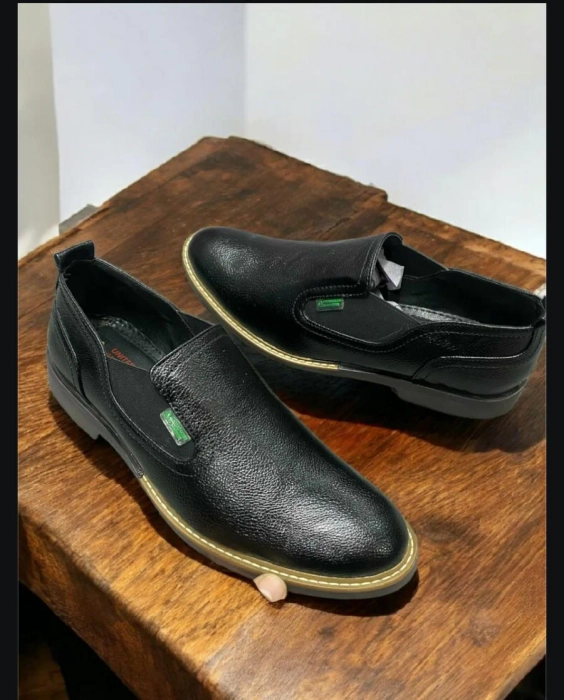 UCB Men’s Premium Formal Shoes – Black & Brown (7, Black)