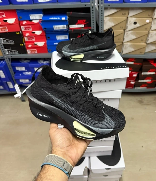 First Copy Nike Air Zoom Alphafly Next 3 Black Olive Aura (41)