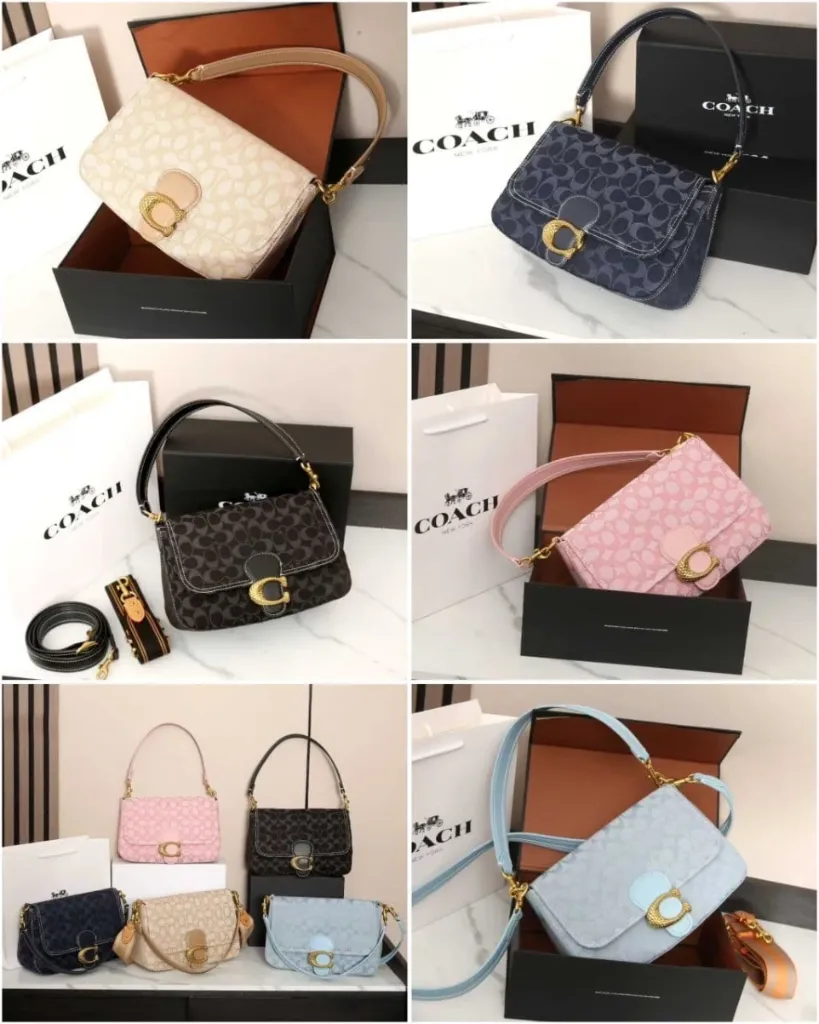 Coach Signature Shoulder Bag (Black)