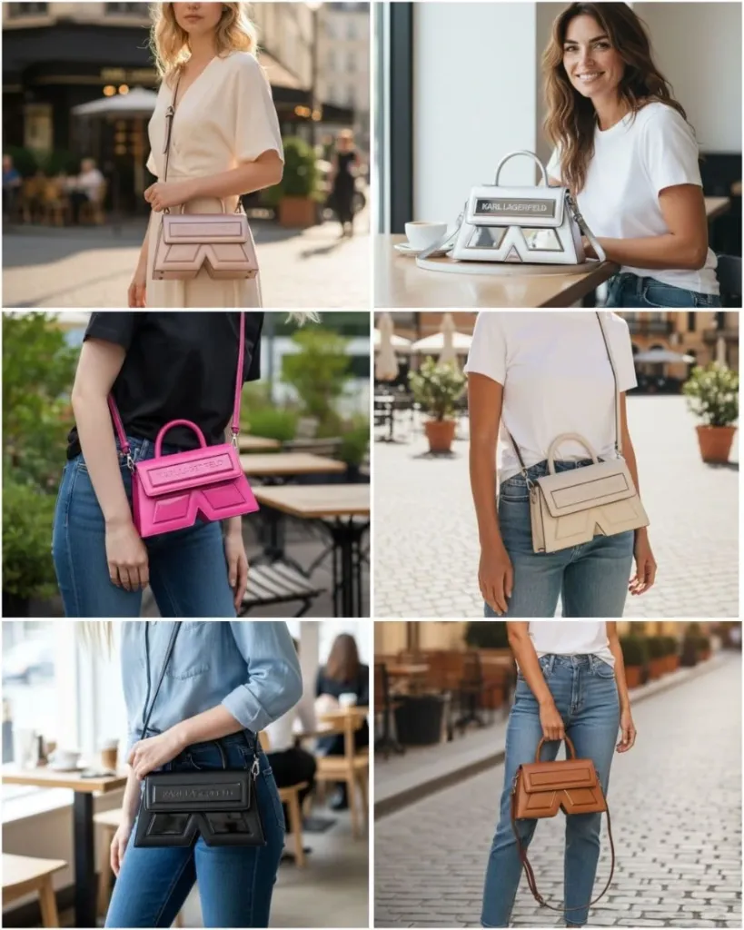 KARL LAGERFELD HANDBAG (Black)