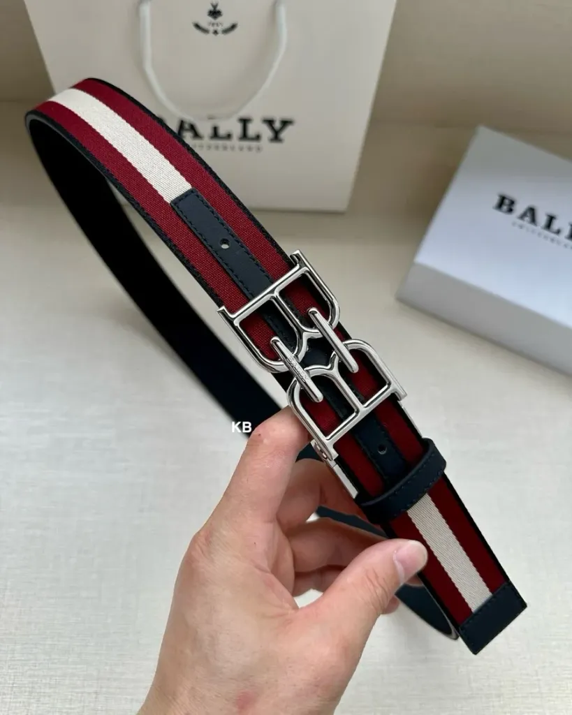 Luxury Men’s BALLY Chain Belt