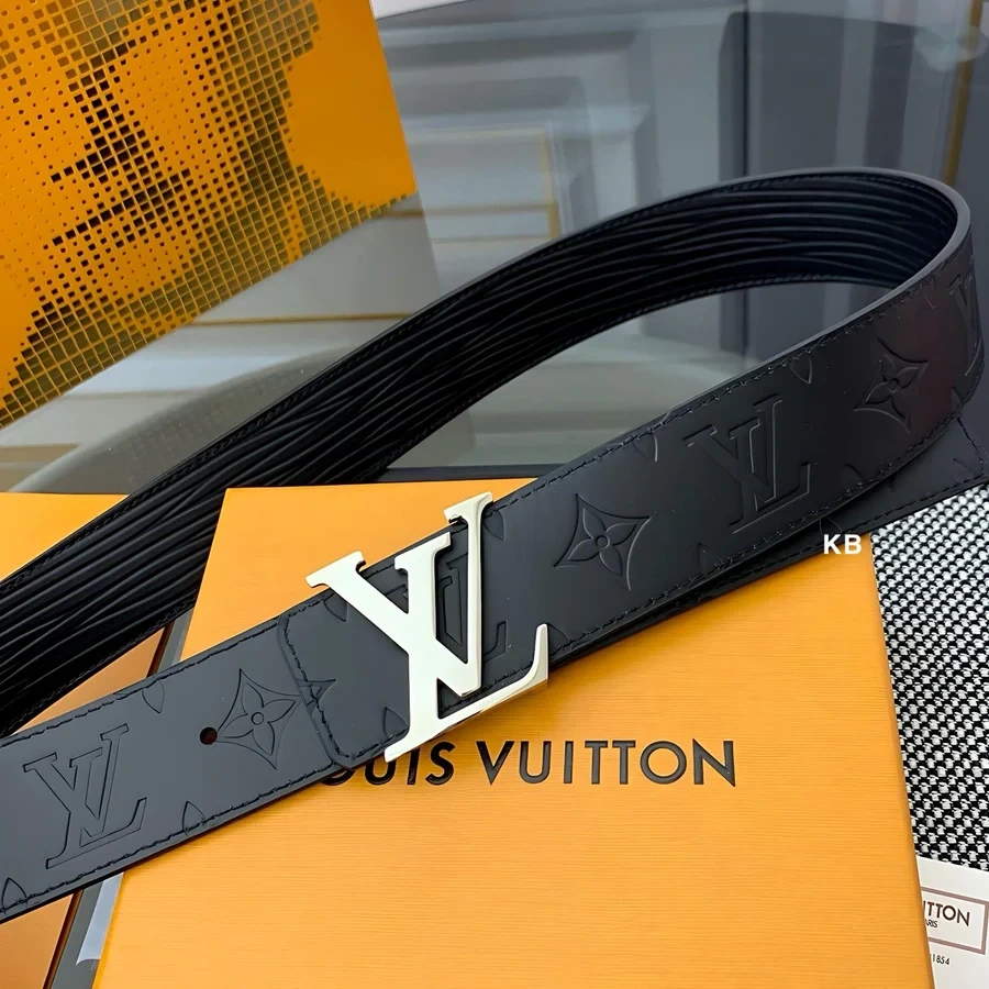 Premium Reversible LV Leather Belt