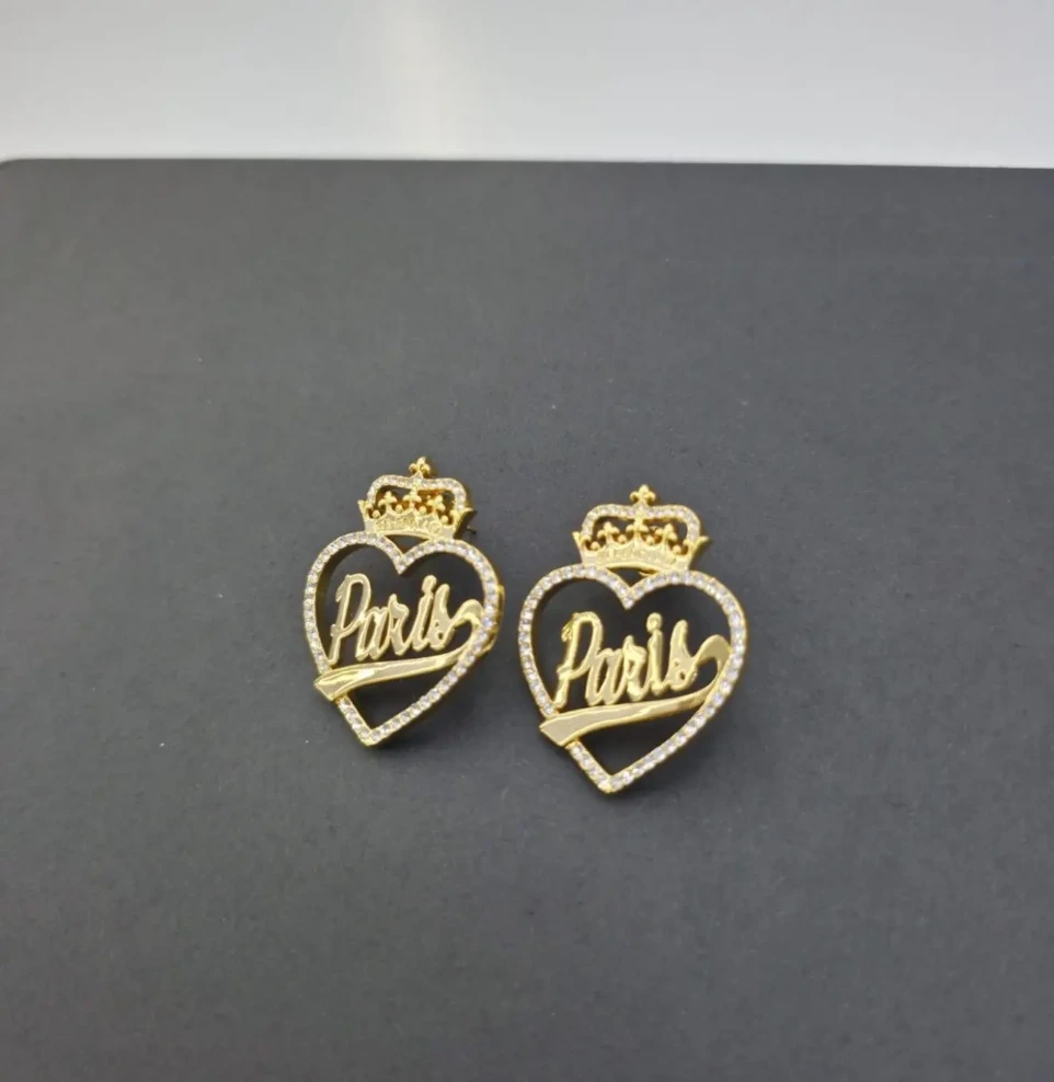Balenciaga Crown Earring