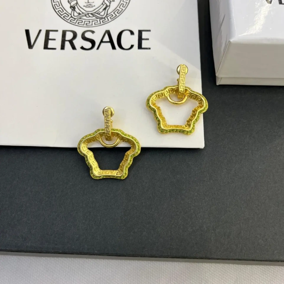 Versace Medusa Curve Earring