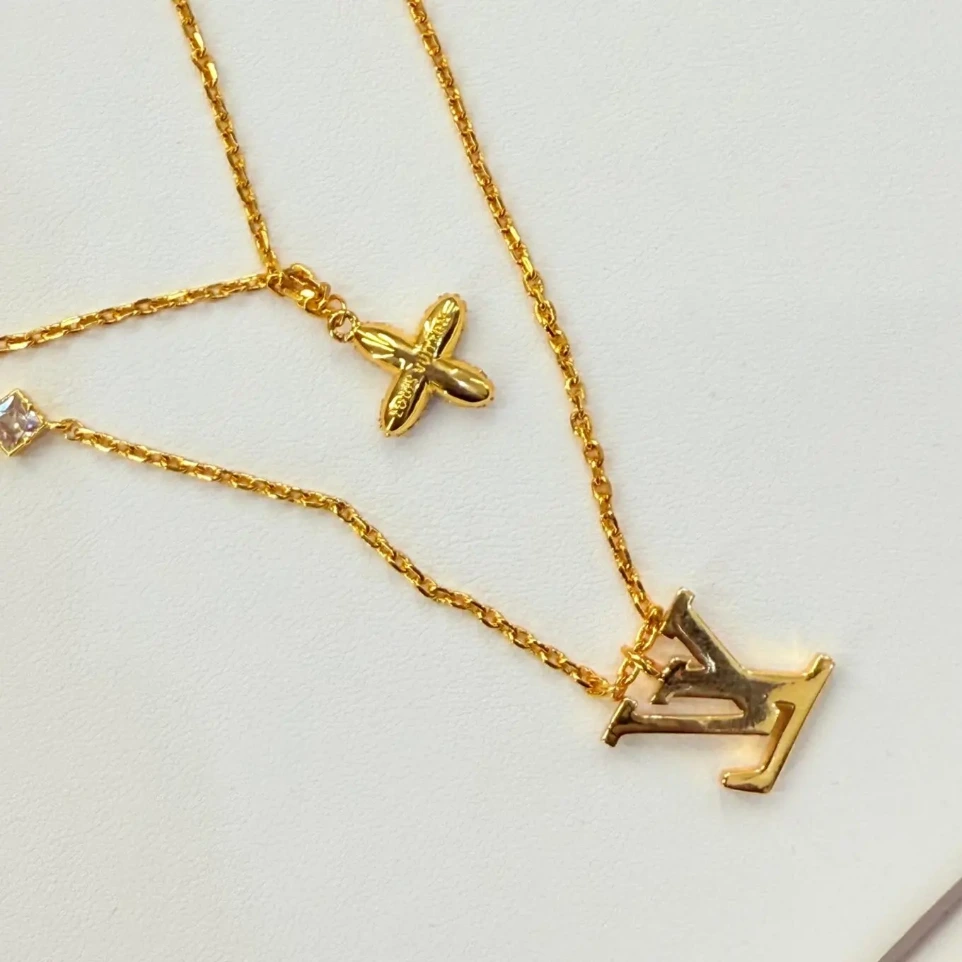 Louis Vuitton Floragram Necklace