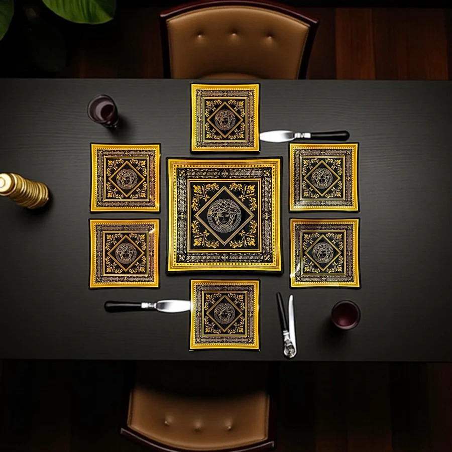 Luxury 7 versace pieces crockery