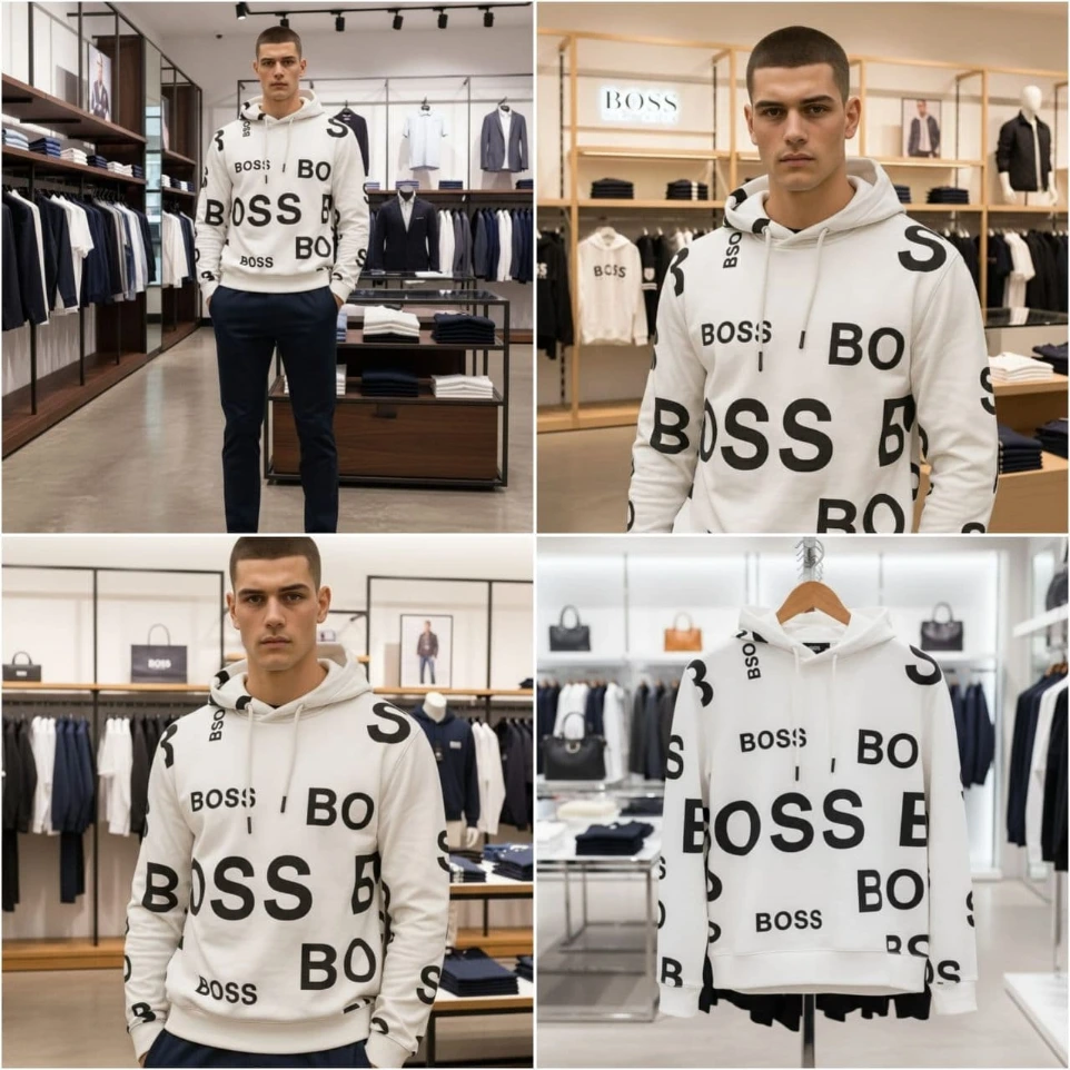 BOSS PREMIUM QUALITY HOODIE (XL-42)