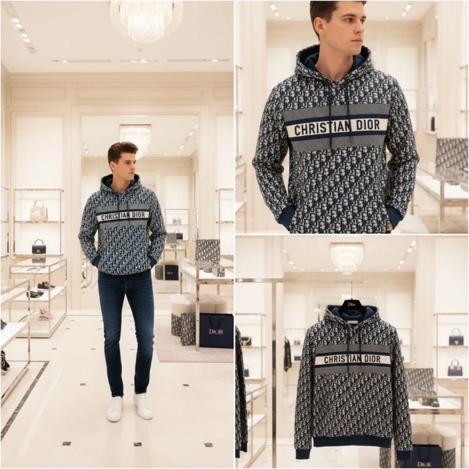 DIOR PREMIUM QUALITY HODDIE SWEATSHIRT (L-40)