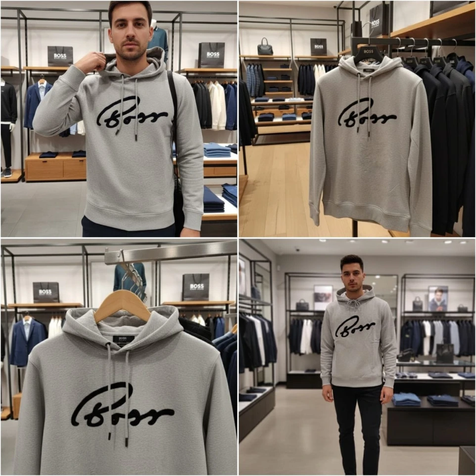 BOSS PREMIUM QUALITY HOODIE (L-40)