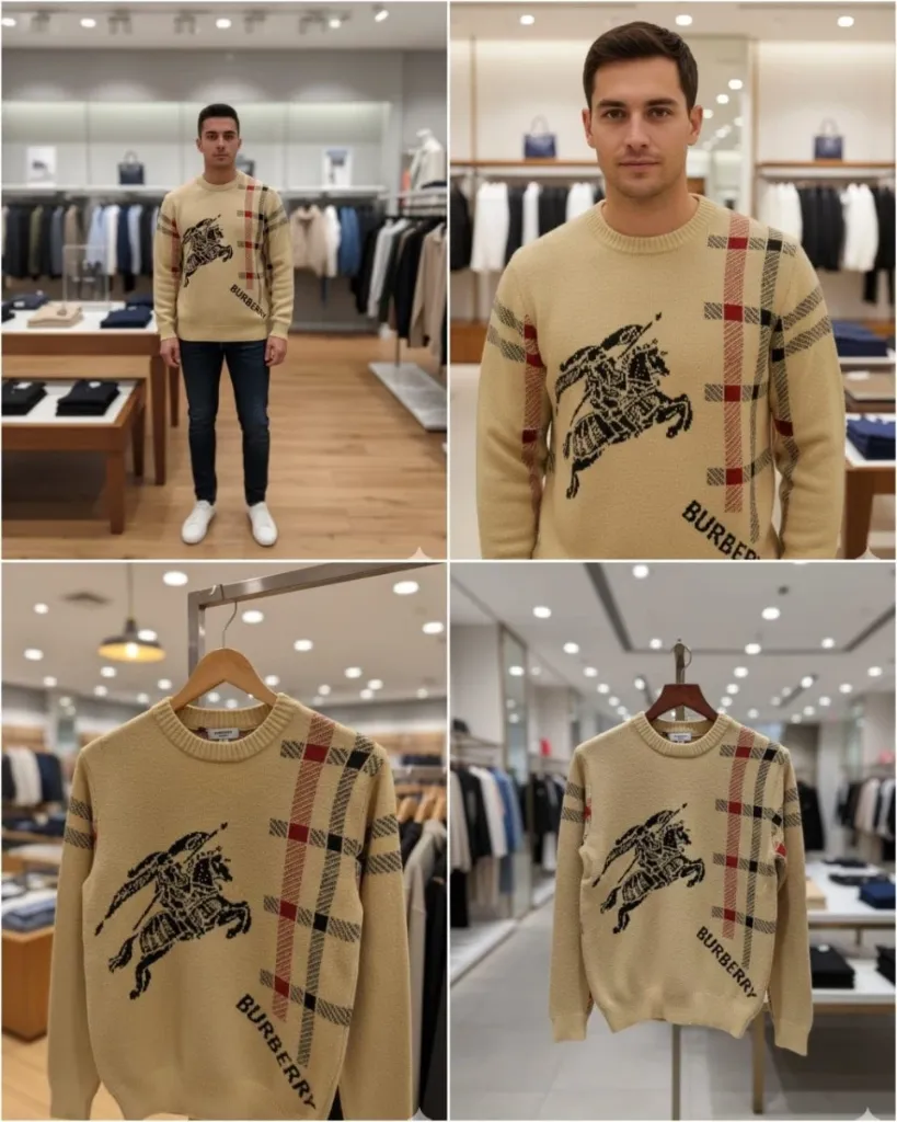 BURBERRY PREMIUM QUALITY PULLOVER (L-40)