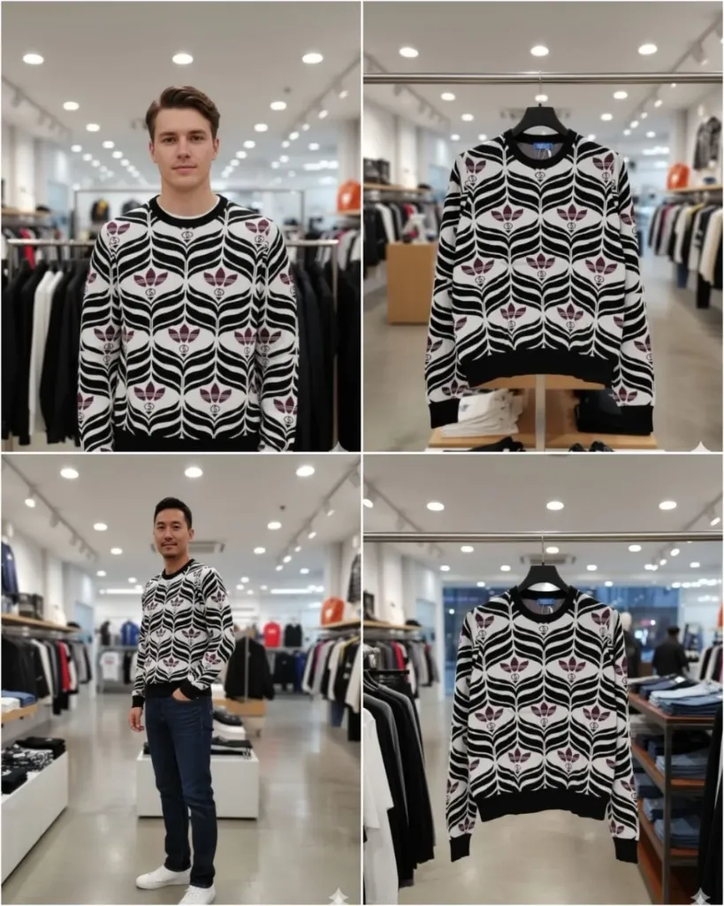 ADIDAS high end quality pullover (L-40)