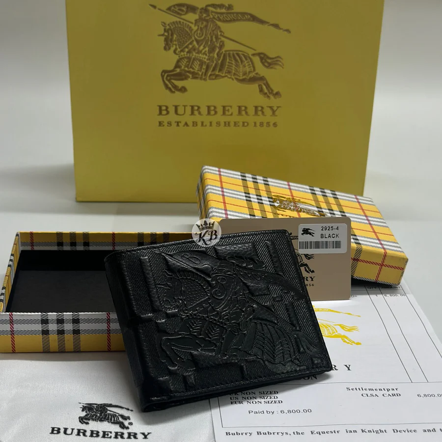 Burburry  bberry initial Men's wallet