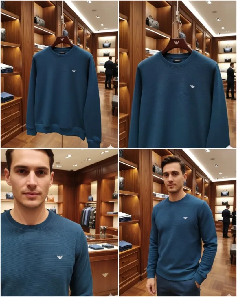 ARMANI PREMIUM QUALITY SWEATSHIRT AVAILABLE (L-40)