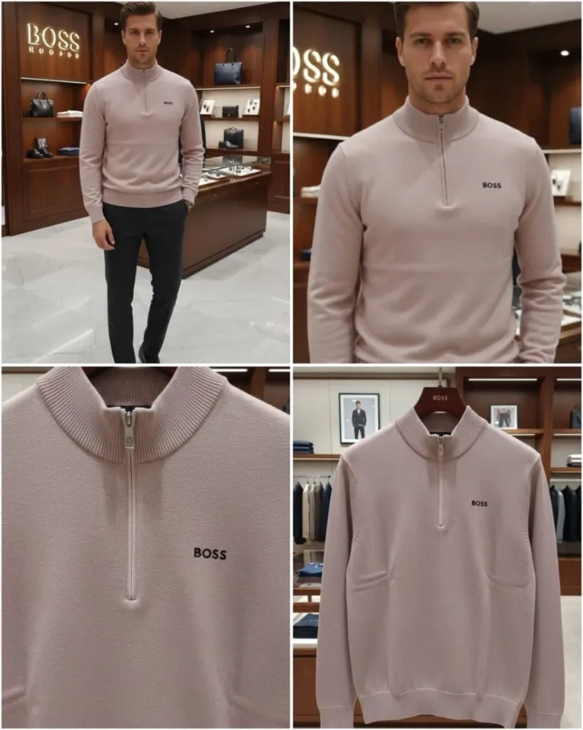 BOSS ARMHOLE JACQUARD (L-40)