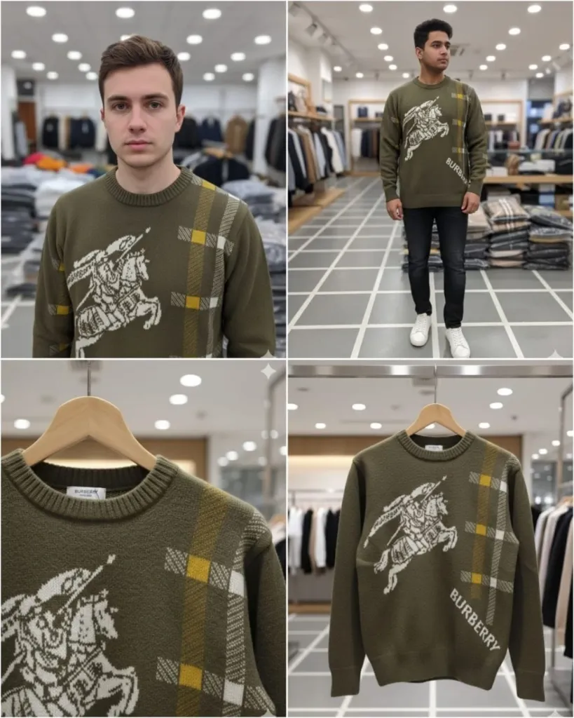BURBERRY PREMIUM QUALITY PULLOVER (L-40)