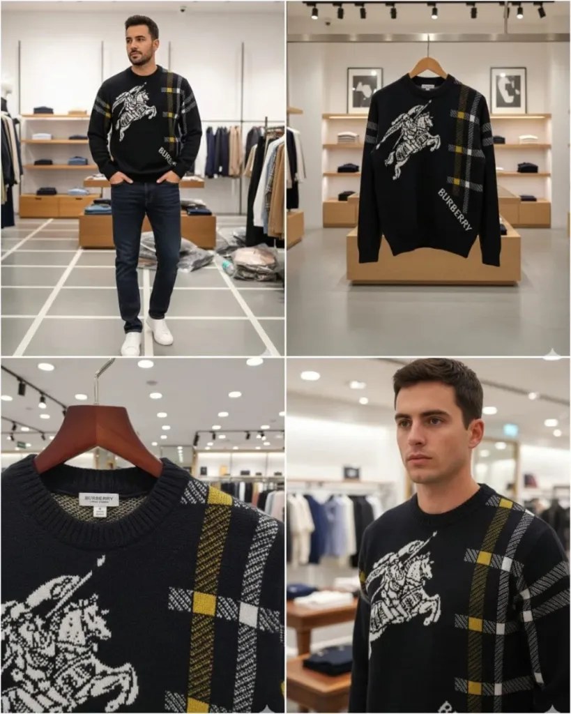 BURBERRY PREMIUM QUALITY PULLOVER (L-40)