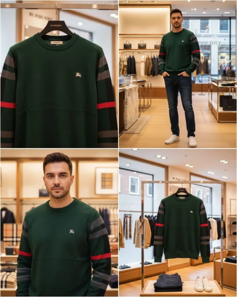 BURBERRY PREMIUM QUALITY PULLOVER (L-40)