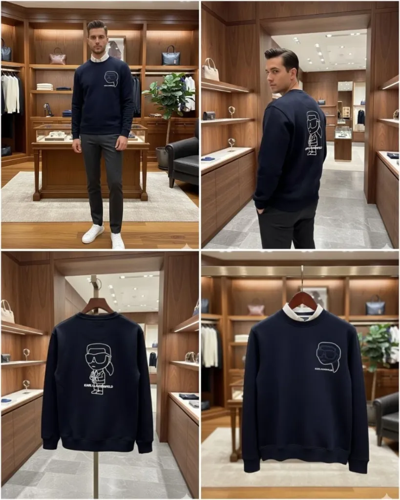 KARL LAGERFELD PREMIUM QUALITY SWEATSHIRTS (XXL-44)