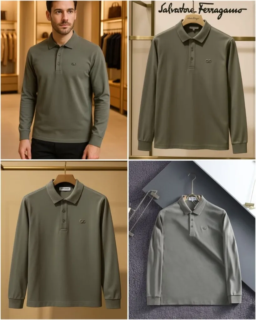 FERRAGAMO OG QUALITY FULL SLEEVES TEES (L-40)