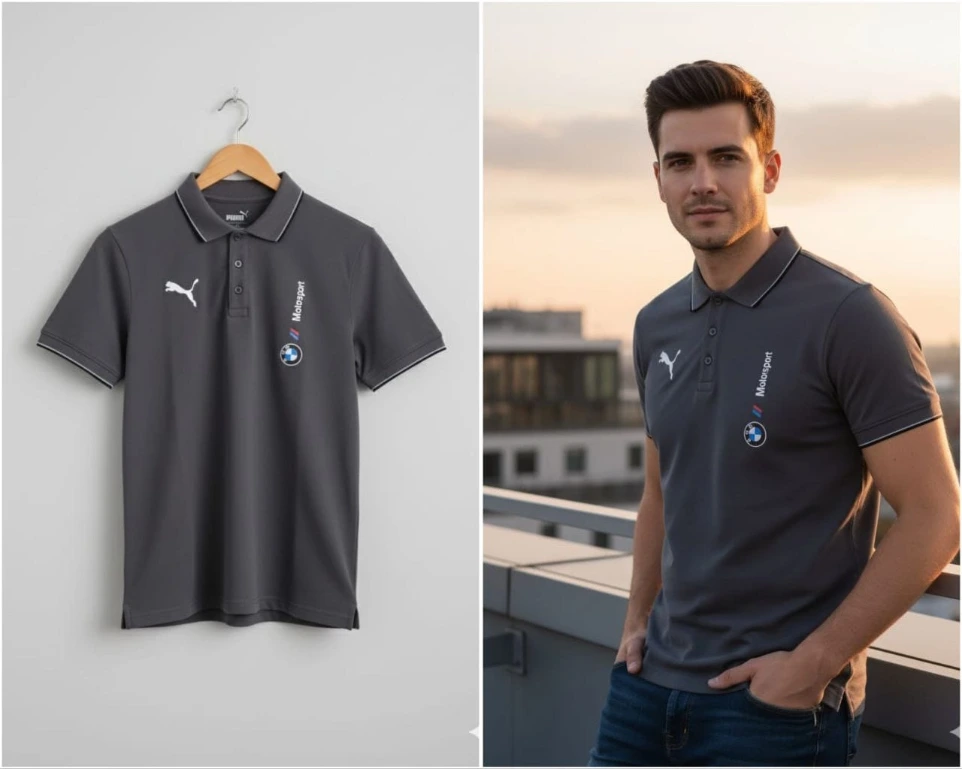 PUMA PREMIUM QUALITY POLO TEES (L-40)