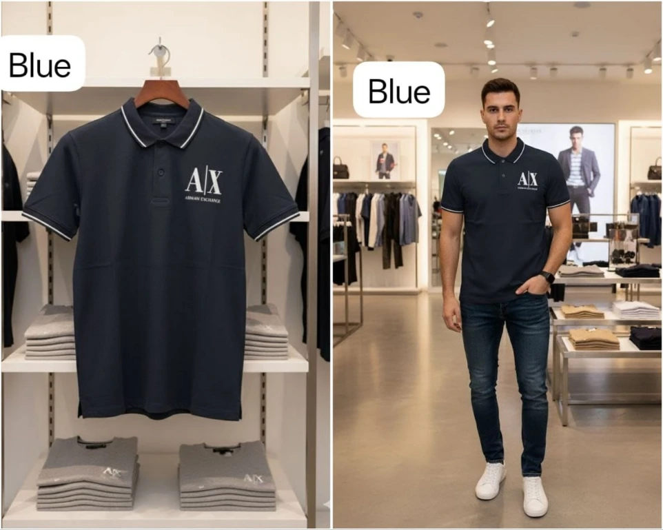 ARMANI PREMIUM POLO (XXL-44)