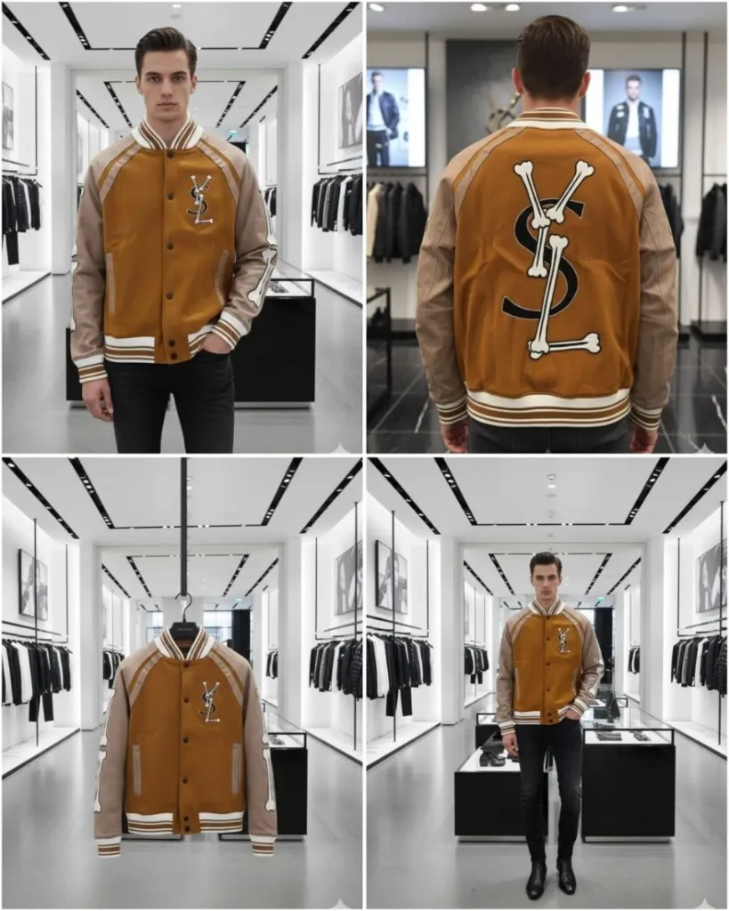 YSL AUTHENTIC QUALITY VARSITY JACKET (XL-44)