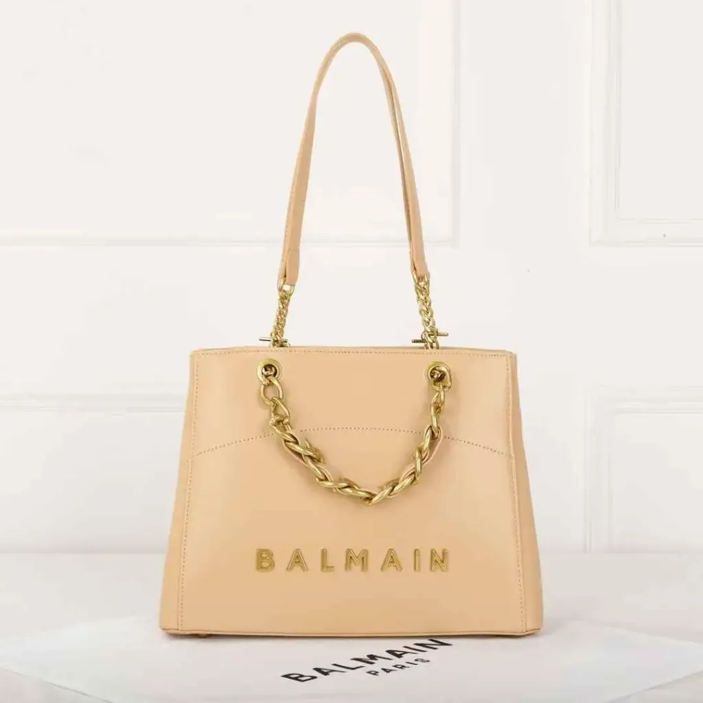 Balmain 1945 Tote Bag (Brown)