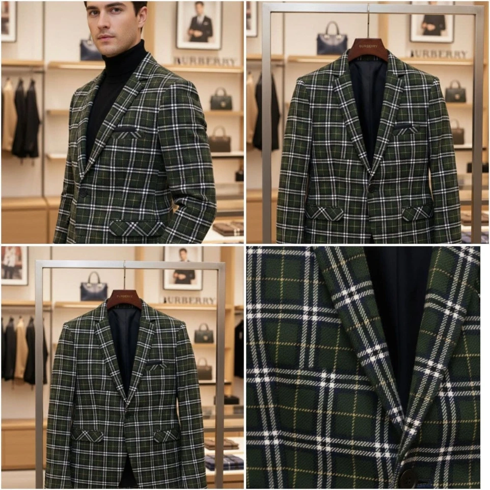 BURBERRY HIGH END QUALITY BLAZER (40)