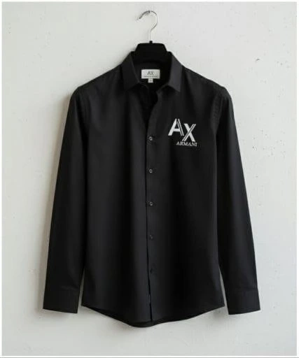 ARMANI Black Imported Quality Shirts (M)