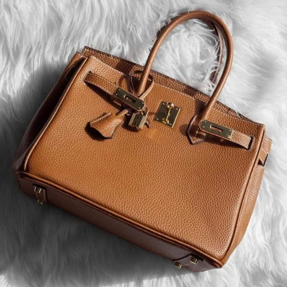 Hermes Birkin Brown Hand Bag